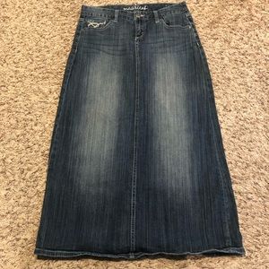 Denim skirt